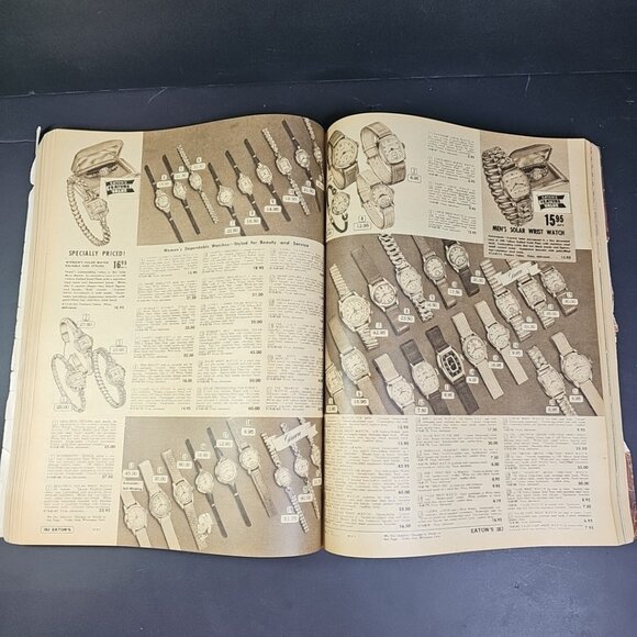 1953-1954 Eaton’s Fall And Winter Catalogue Some Rips Read OVERSIZED BOOK! - Picture 10 of 16